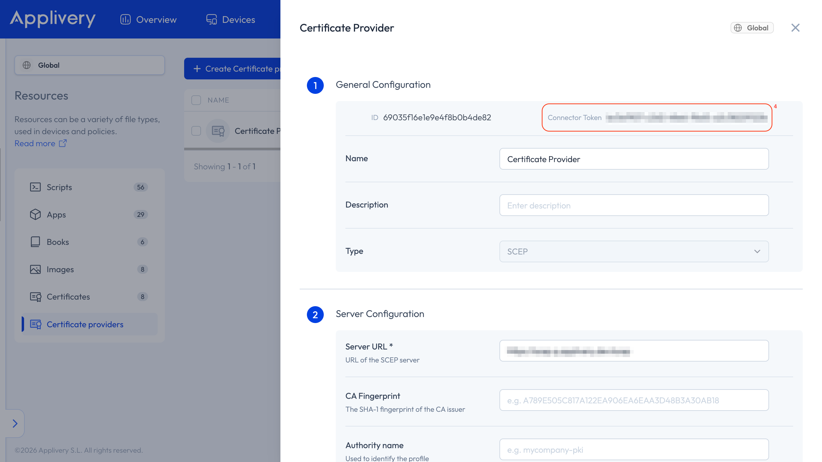 auth connector token