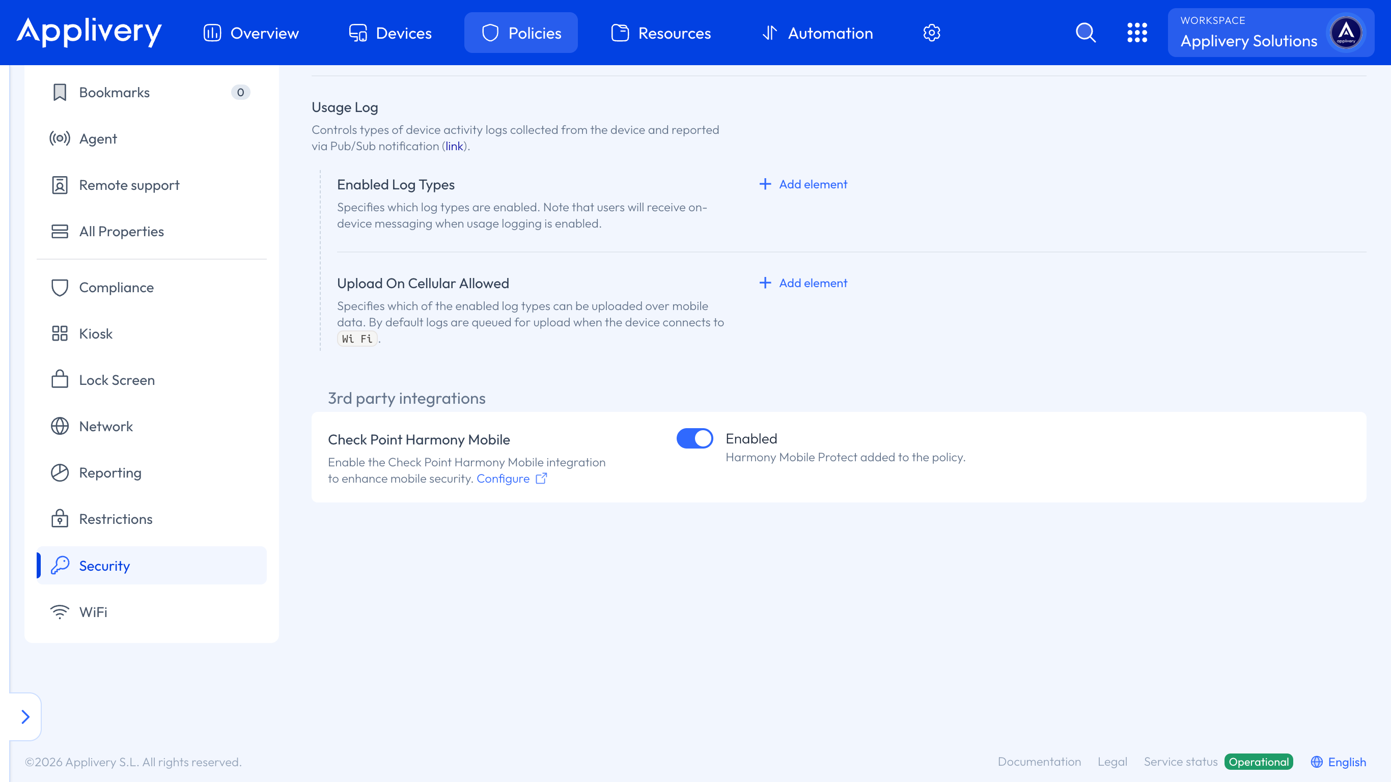 checkpoint integration