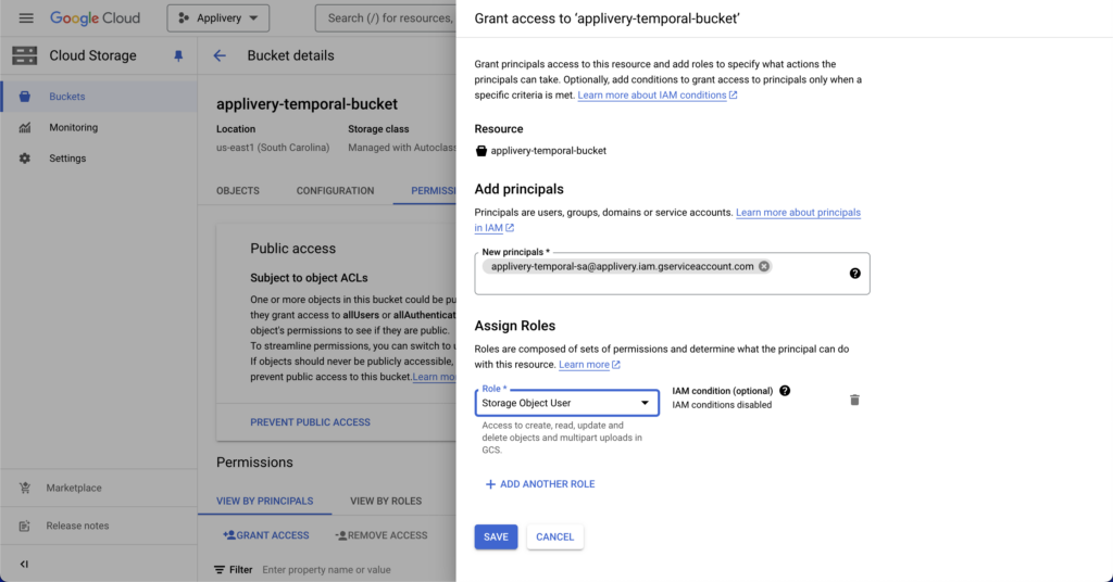 step3-gcp-cloudstorage-002 | Applivery