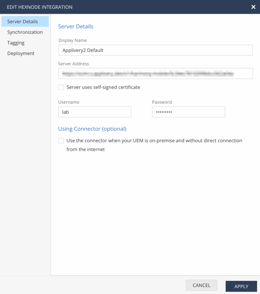 server-details | Applivery server-details | Applivery