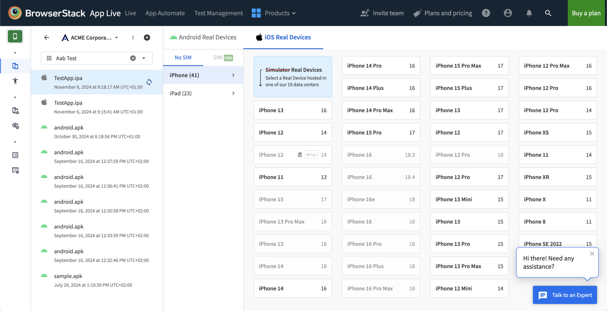 project app releases
