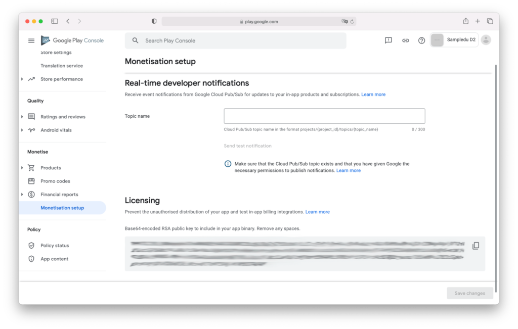 google-play-console-rsa | Applivery